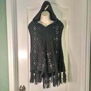 Betsey Johnson Cape With Hood